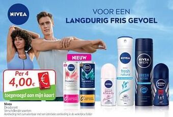 Intermarché Nivea deodorant aanbieding