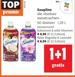 Colruyt Soupline alle vloeibare wasverzachters aanbieding