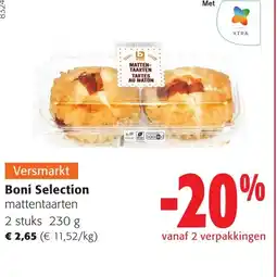 Colruyt Boni Selection mattentaarten aanbieding