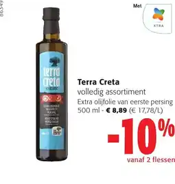 Colruyt Terra Creta Extra olijfolie van eerste persing aanbieding
