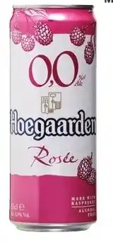 Colruyt Hoegaarden rosee 0.0% vol aanbieding