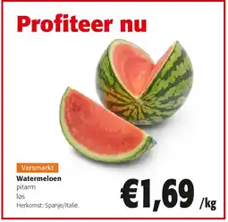 Colruyt Watermeloen aanbieding