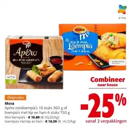 Colruyt Mora Mini loempia’s aanbieding
