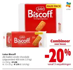 Colruyt Lotus Biscoff 4 x 250 g aanbieding