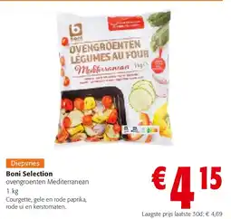 Colruyt Boni Selection ovengroenten Mediterranean 1 kg aanbieding