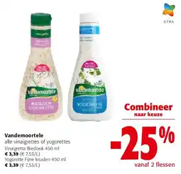 Colruyt Vandemoortele Vinaigrette Bieslook 450 ml aanbieding
