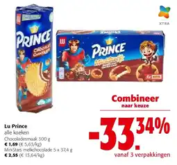 Colruyt Lu Prince Chocoladesmaak 300 g aanbieding