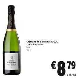 Colruyt Crémant de Bordeaux A.O.P. Louis Couturier aanbieding