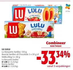 Colruyt LU LULU La Barquette Aardbei aanbieding