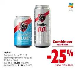 Colruyt Jupiler Blue 33 cl aanbieding