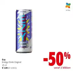 Colruyt Ezy Energy Drink Original 25 cl aanbieding