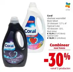 Colruyt Coral Black Velvet aanbieding