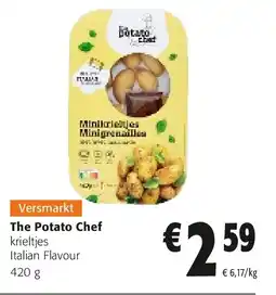 Colruyt The Potato Chef krieltjes Italian Flavour 420 g aanbieding
