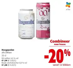 Colruyt Hoegaarden Wit witbier 4,9 % vol aanbieding