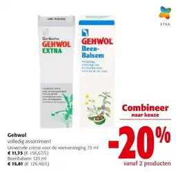Colruyt Gehwol Universele crème voor de voetverzorging 75 ml aanbieding