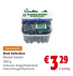 Colruyt Boni Selection blauwe bessen 300 g aanbieding