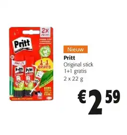 Colruyt Pritt Original stick aanbieding