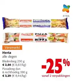 Colruyt Herta Bladerdeeg 230 g aanbieding