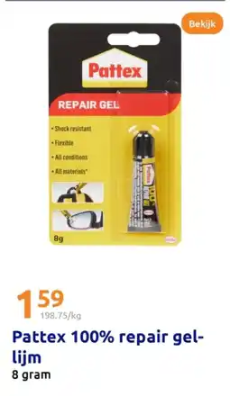 Action Pattex 100% гераir gellijm aanbieding