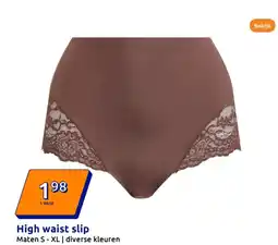 Action High waist slip aanbieding