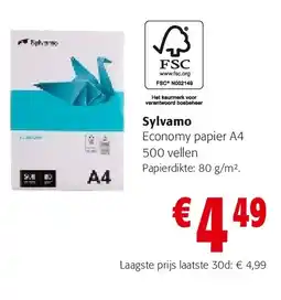Colruyt Sylvamo Economy papier A4 500 vellen aanbieding