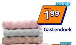 Action Gastendoek 30X50 CM aanbieding