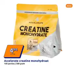 Action Accelerate creatine monohydraat aanbieding