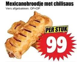 Dirk Mexicanobroodje met chilisaus aanbieding