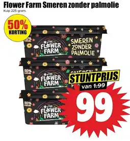 Dirk Flower Farm Smeren zonder palmolie aanbieding