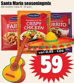 Dirk Santa Maria seasoningmix aanbieding