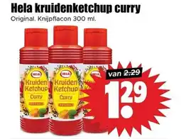 Dirk Hela kruidenketchup curry aanbieding