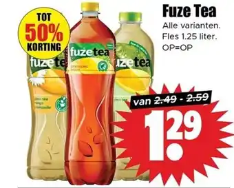 Dirk Fuze Tea aanbieding