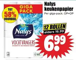 Dirk Nalys keukenpapie aanbieding