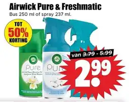 Dirk Airwick Pure & Freshmatic aanbieding