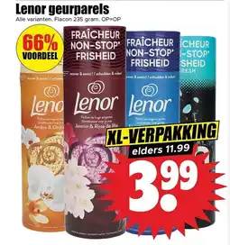 Dirk Lenor geurparels aanbieding
