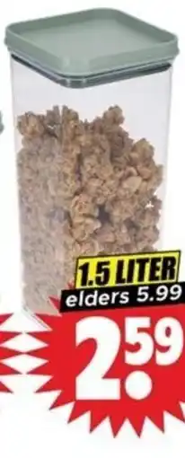 Dirk Bewaarbus aanbieding