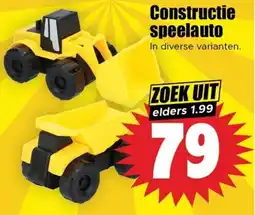 Dirk Constructie speelauto aanbieding