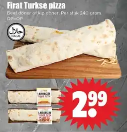 Dirk Firat Turkse pizza aanbieding