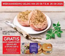Alvo Grillburgers aanbieding