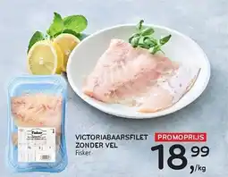 Alvo Victoriabaarsfilet zonder vel fisker aanbieding