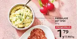 Alvo Eiersalade met spek aanbieding