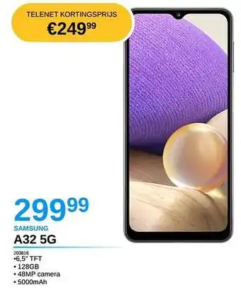 VCD Samsung a32 5g 203816 aanbieding
