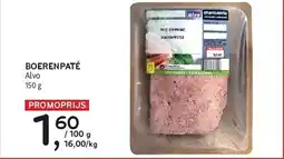 Alvo Boerenpaté aanbieding
