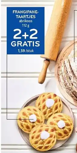 Alvo Frangipane taartjes abrikoos aanbieding