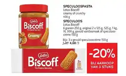 Alvo Lotus biscoff speculoospasta aanbieding