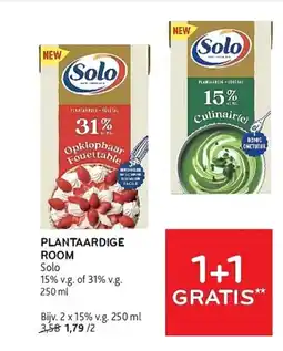 Alvo Plantaardige room aanbieding