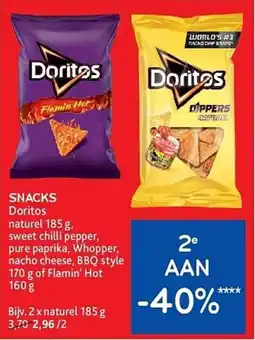 Alvo Doritos snacks aanbieding