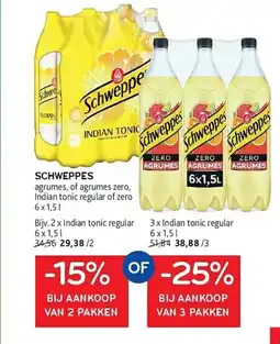 Alvo Schweppes aanbieding