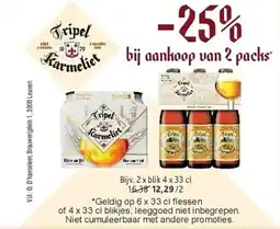 Alvo Tripel karmeliet aanbieding