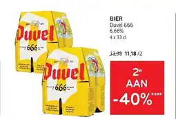 Alvo Bier duvel 666 aanbieding